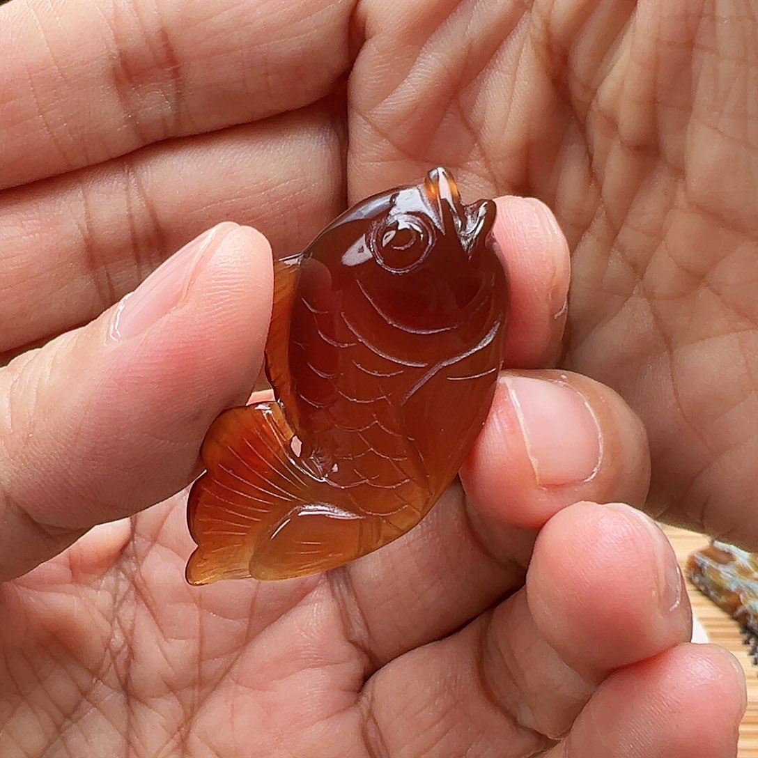 未镶嵌玛瑙/玉髓珠宝半成品