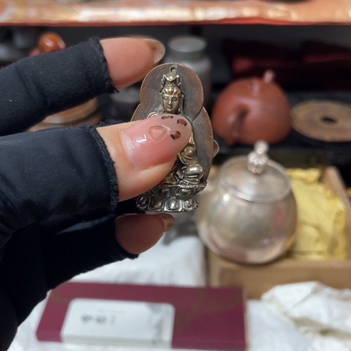 铜中古工艺品摆件