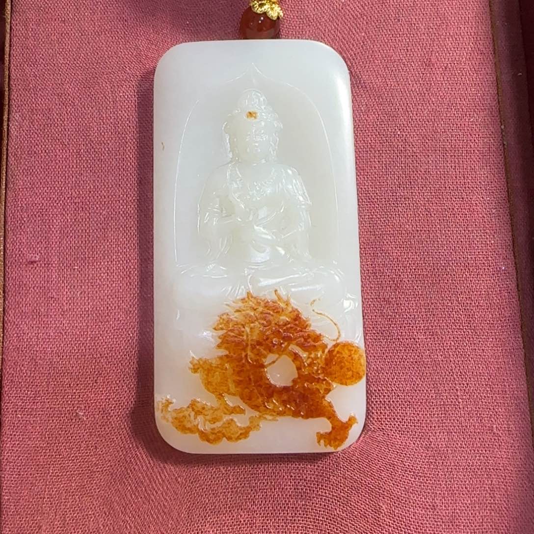 和田玉挂件未镶嵌