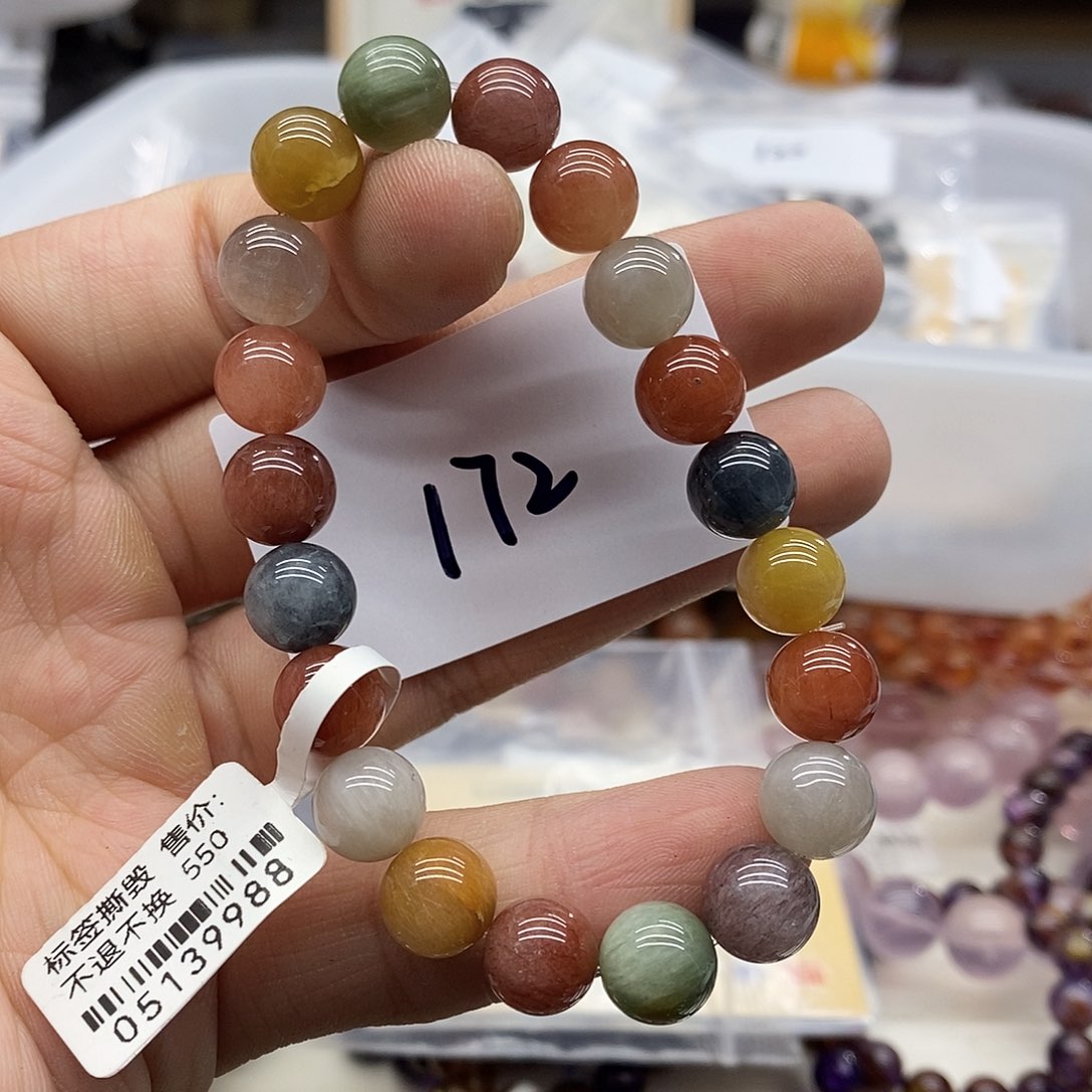 水晶手链未镶嵌天然