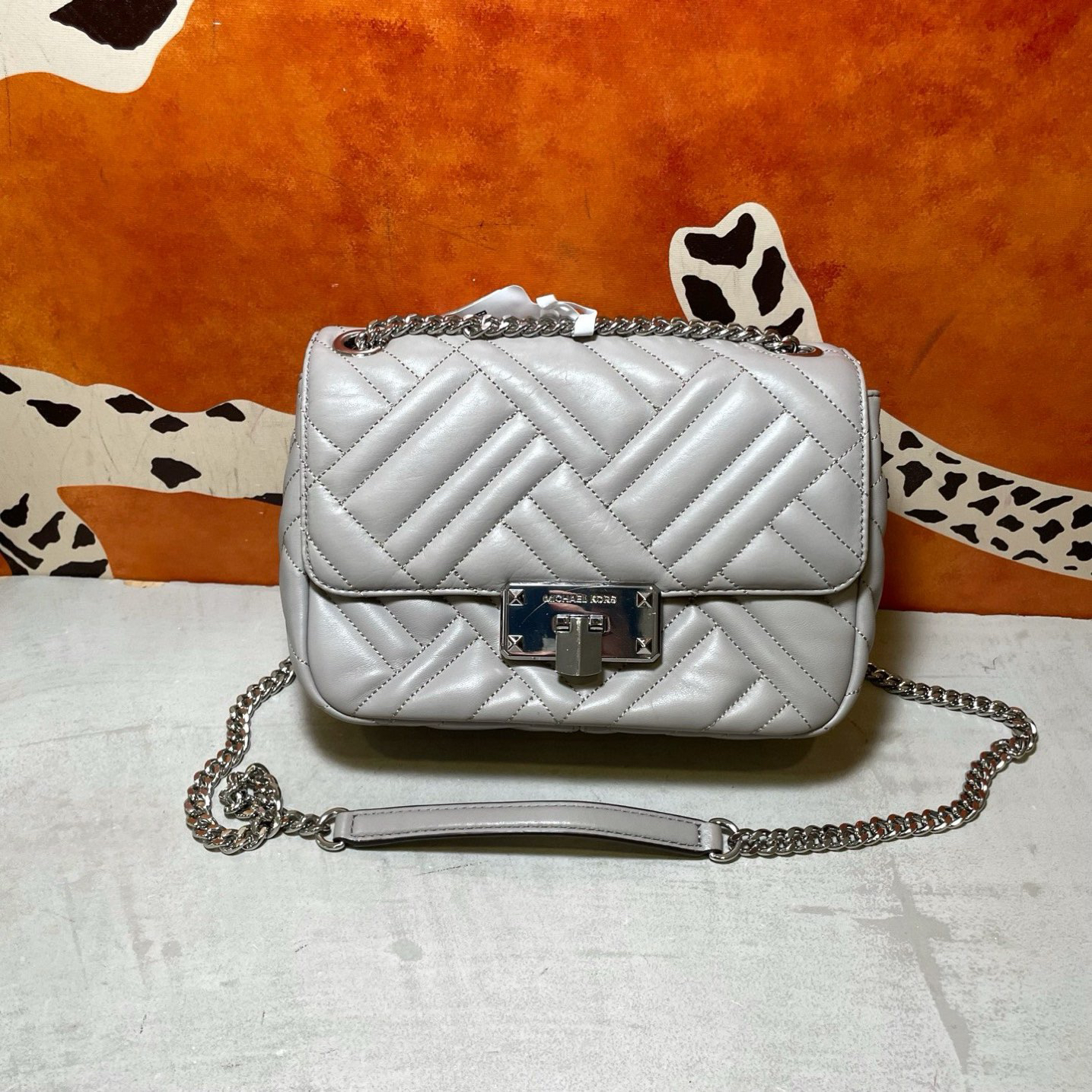 95新 MICHAELKORS/迈克高仕 15905 Mk斜挎包