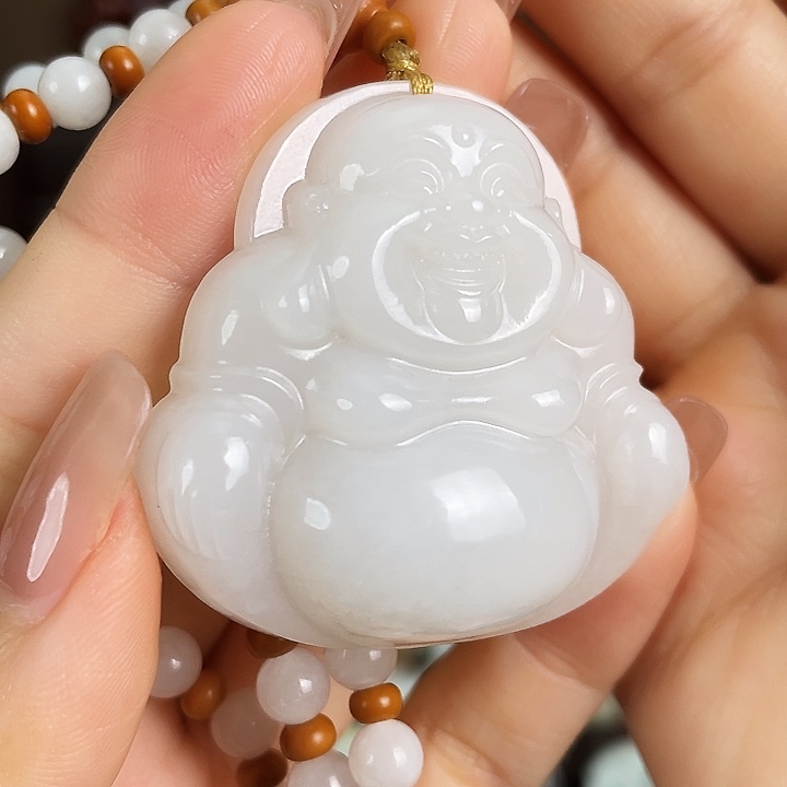 和田玉未镶嵌颈饰定制发货