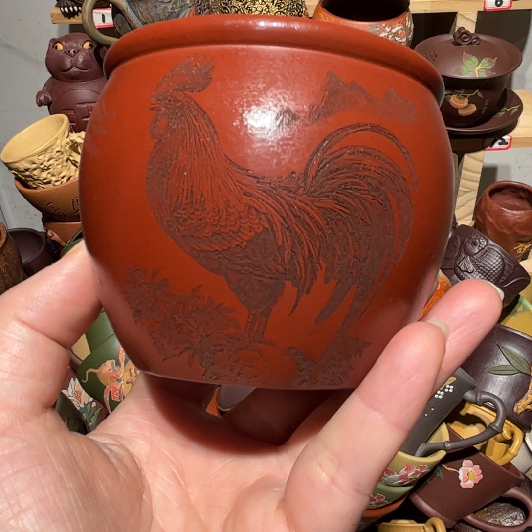 紫砂茶杯宜兴紫砂主人杯