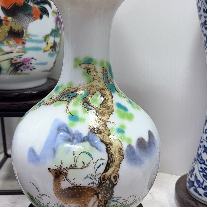 景德镇陶瓷花瓶摆件