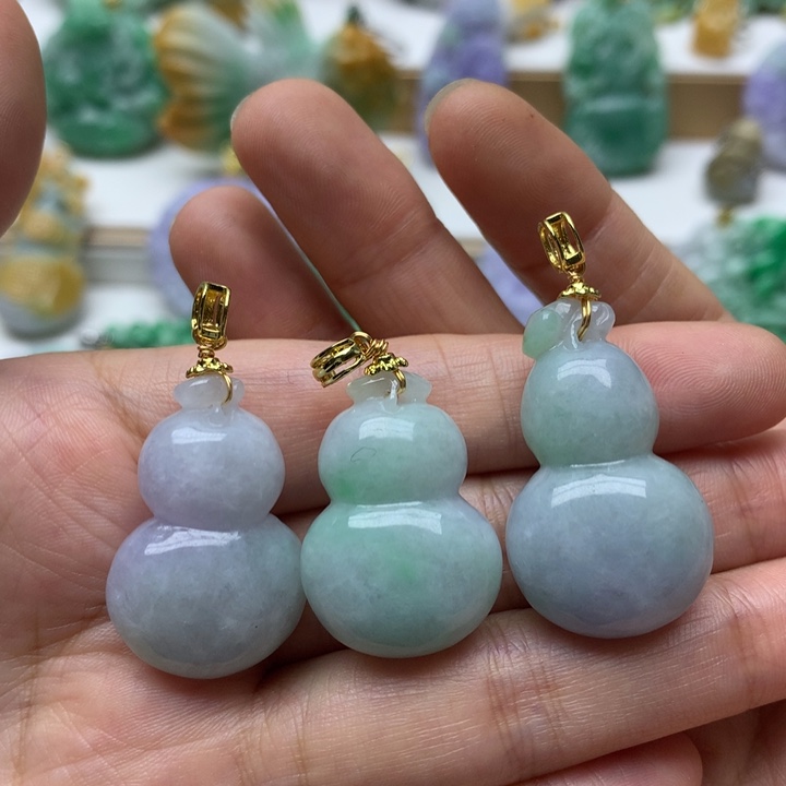 颈饰未镶嵌翡翠正翡翠