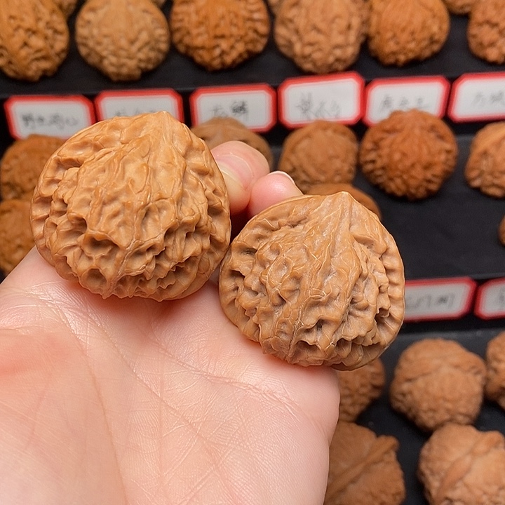 文玩核桃把件龙门涧42全品