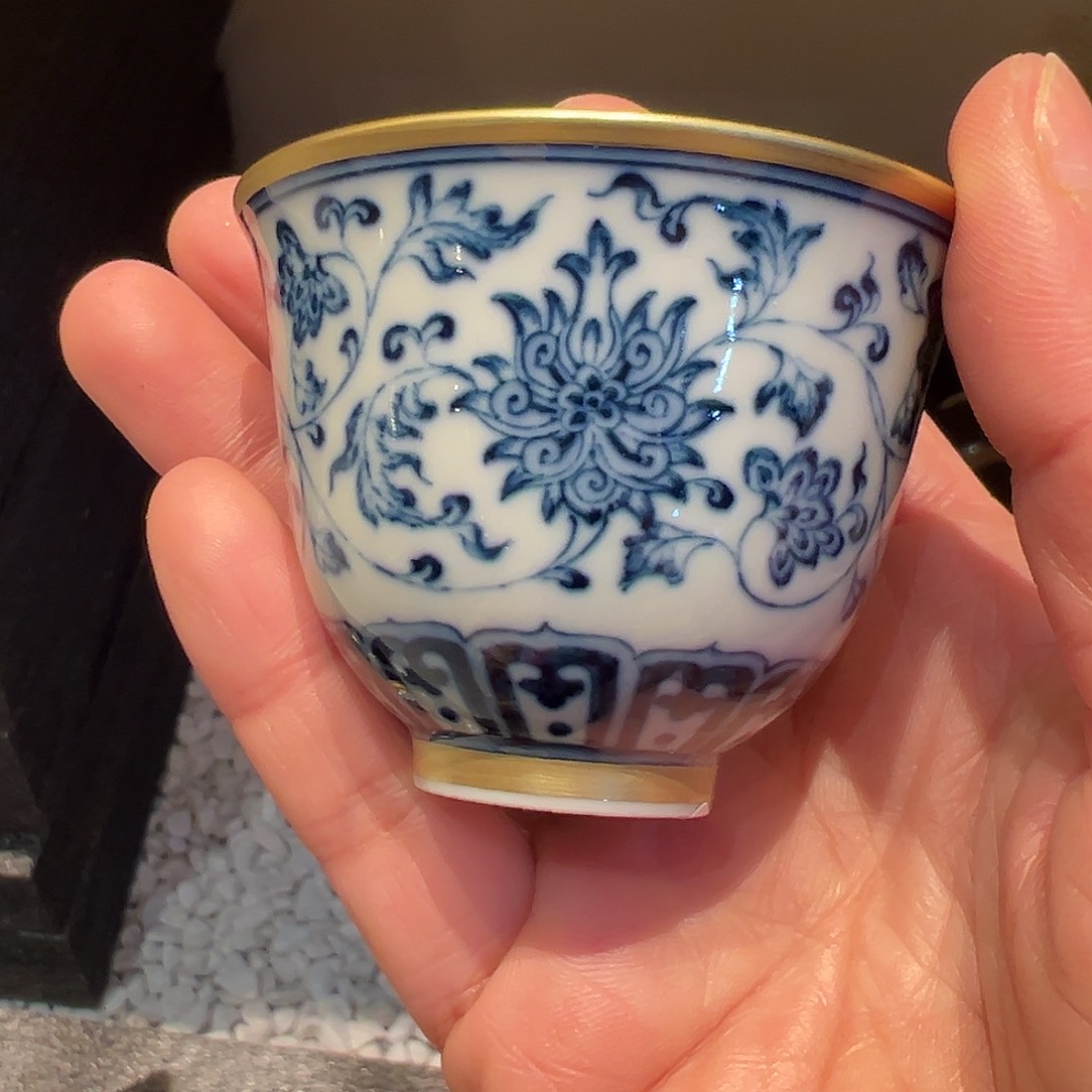 钟家窑柴窑主人杯金杯