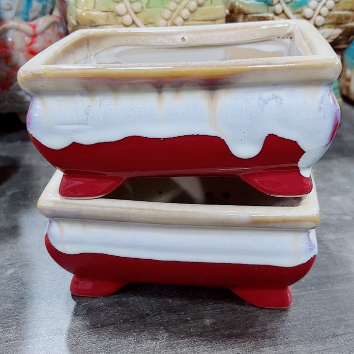 多肉陶瓷花盆满10元包邮