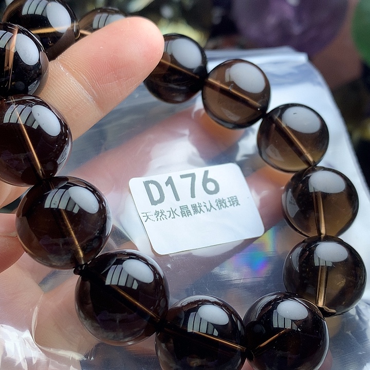 水晶天然水晶手串18m m未镶嵌