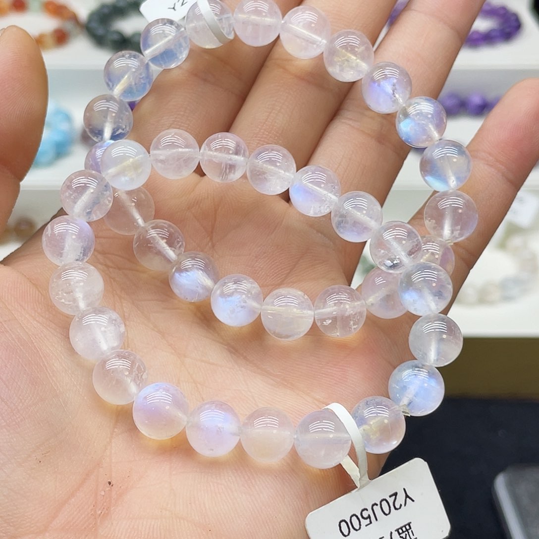 长石手链未镶嵌蓝月光9.8多样子任发其一