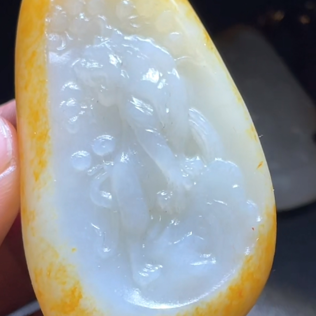 和田玉玉石挂件 d1224拍一发一