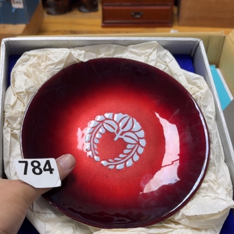 瓷片摆件工艺品瓷器摆件777 