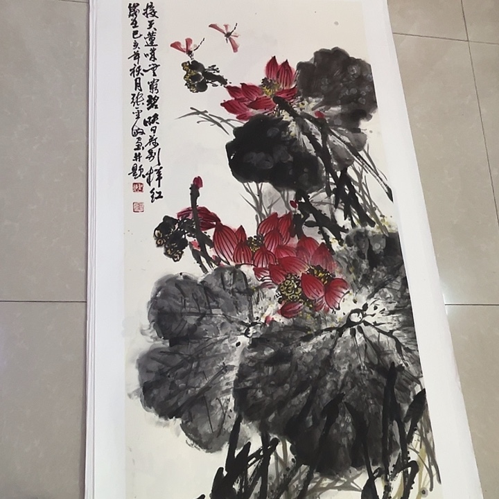 国画张圣敏先生纯手绘作品
