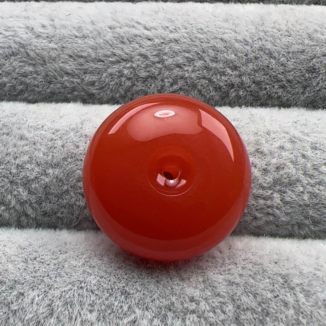 南红玛瑙原矿南红17mm未镶嵌