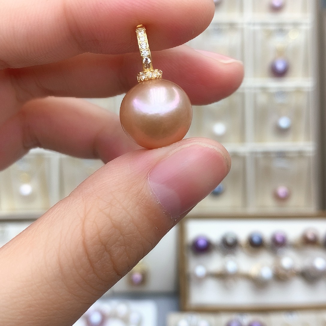 淡水珍珠颈饰合金