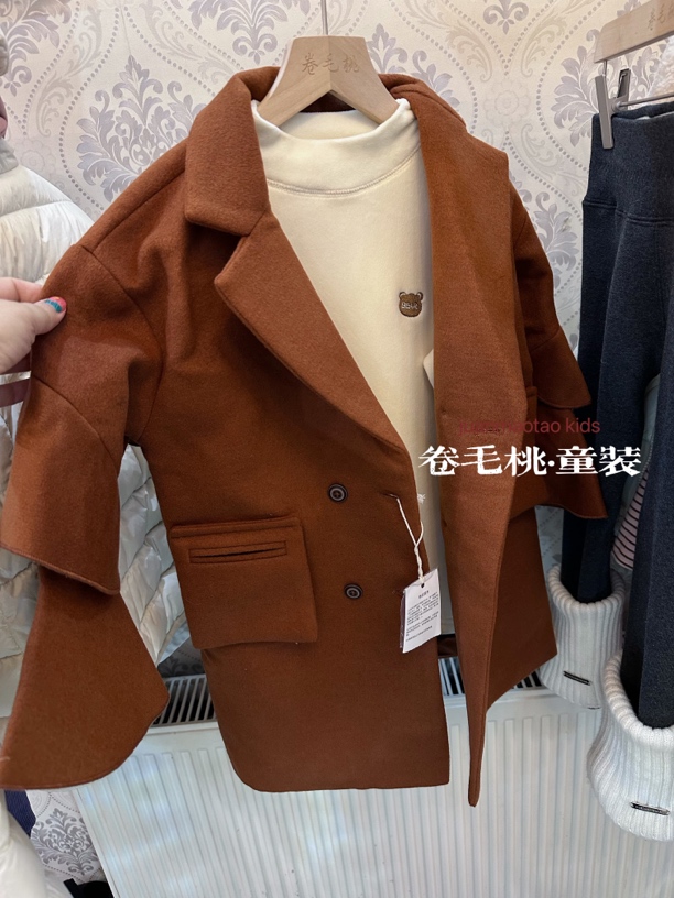 2024冬款女童韩系大衣