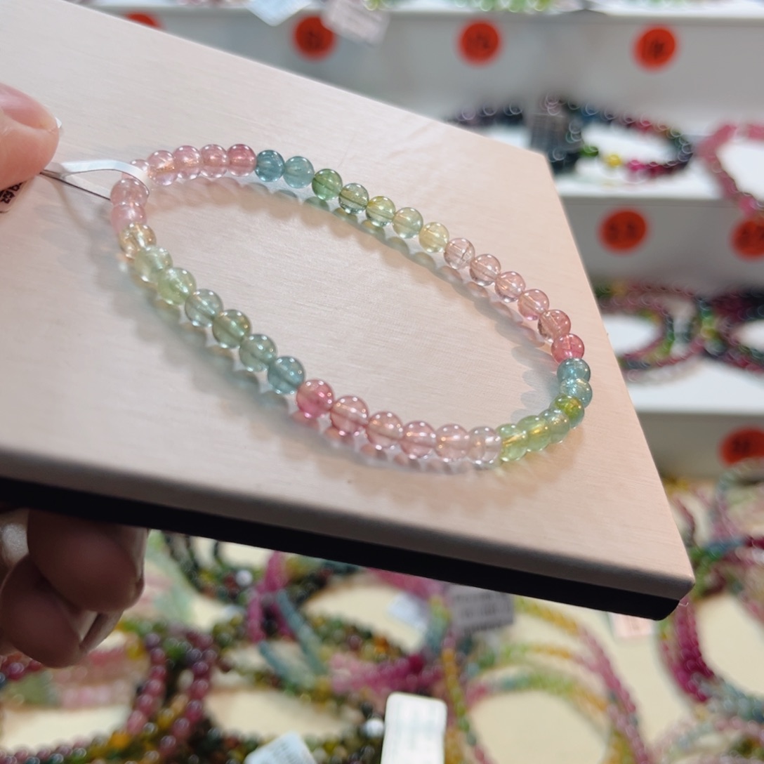 未镶嵌碧玺手链碧玺