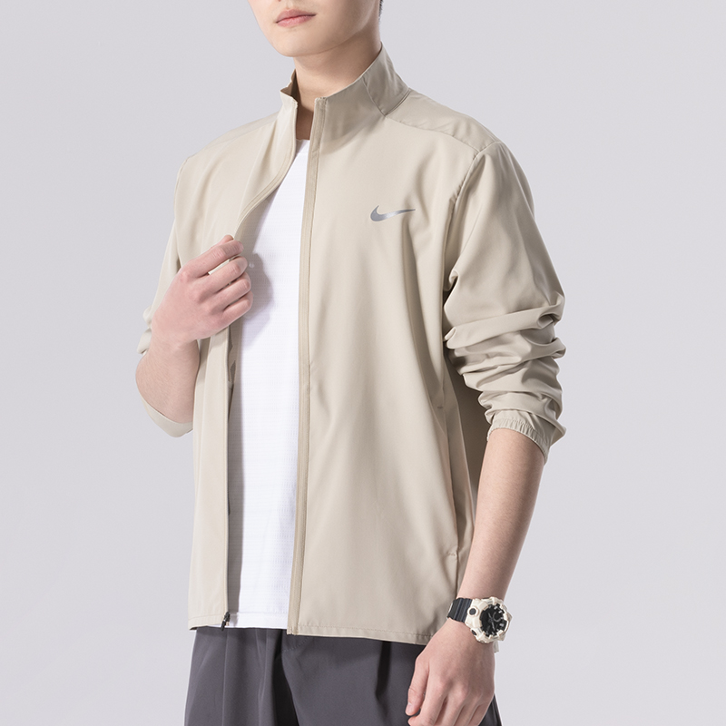 Nike耐克正品梭织夹克男2025秋季新款透气休闲跑步外套上衣FB7500