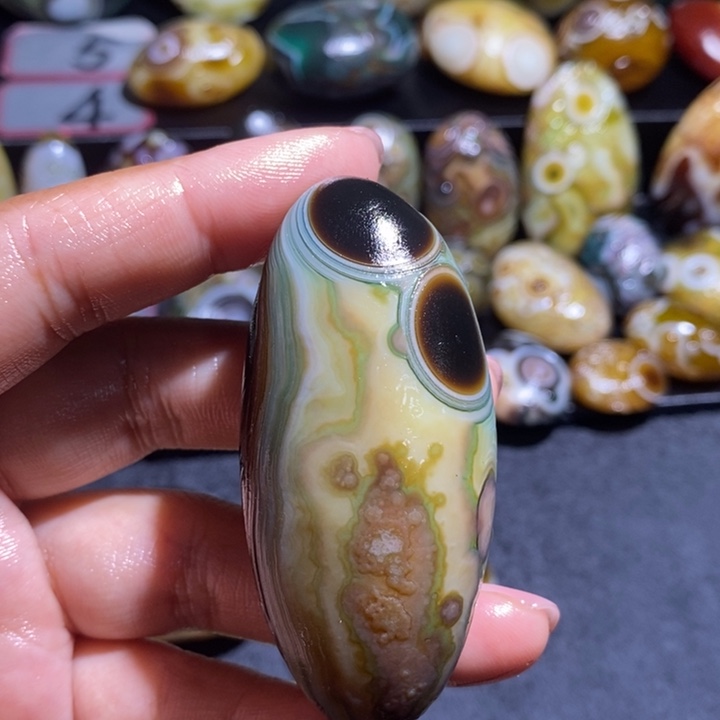 玛瑙/玉髓未镶嵌吊坠(不含链)19