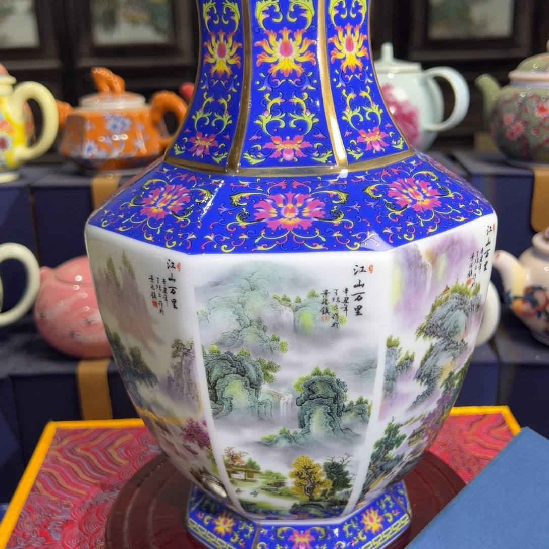 摆件陶景德镇陶瓷工艺品
