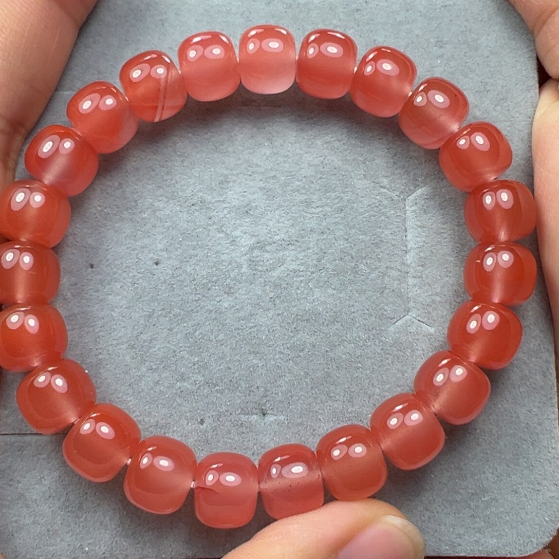 南红玛瑙手串未镶嵌