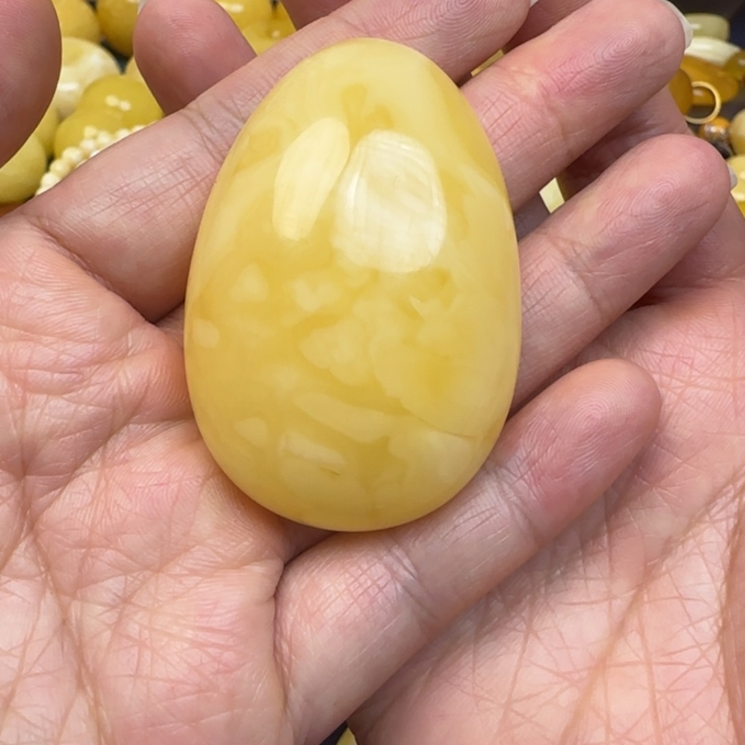 蜜蜡未镶嵌颈饰天然蜜蜡