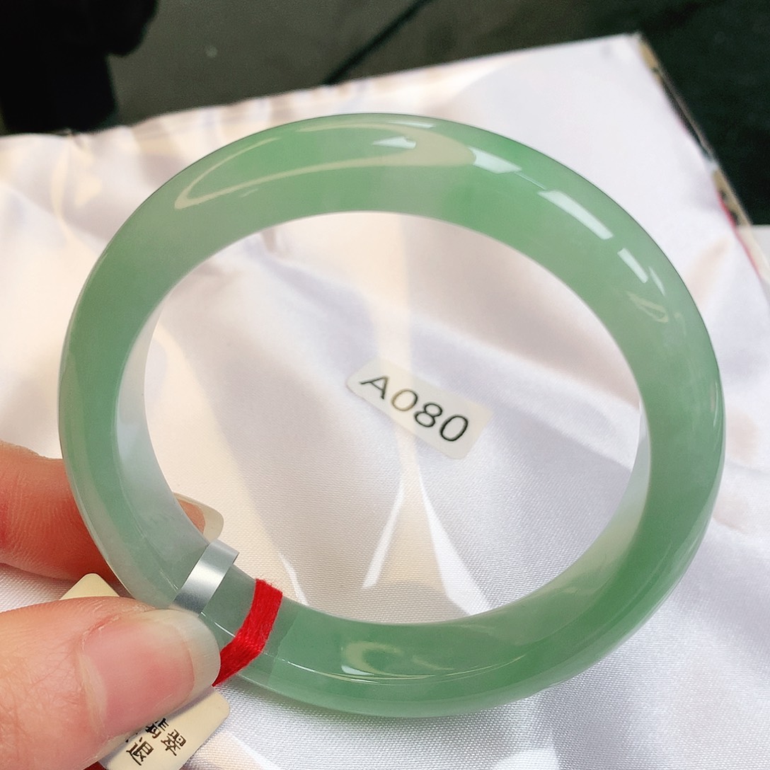 【闪购商品】翡翠手镯未镶嵌鑫*缅甸天然a货翡翠