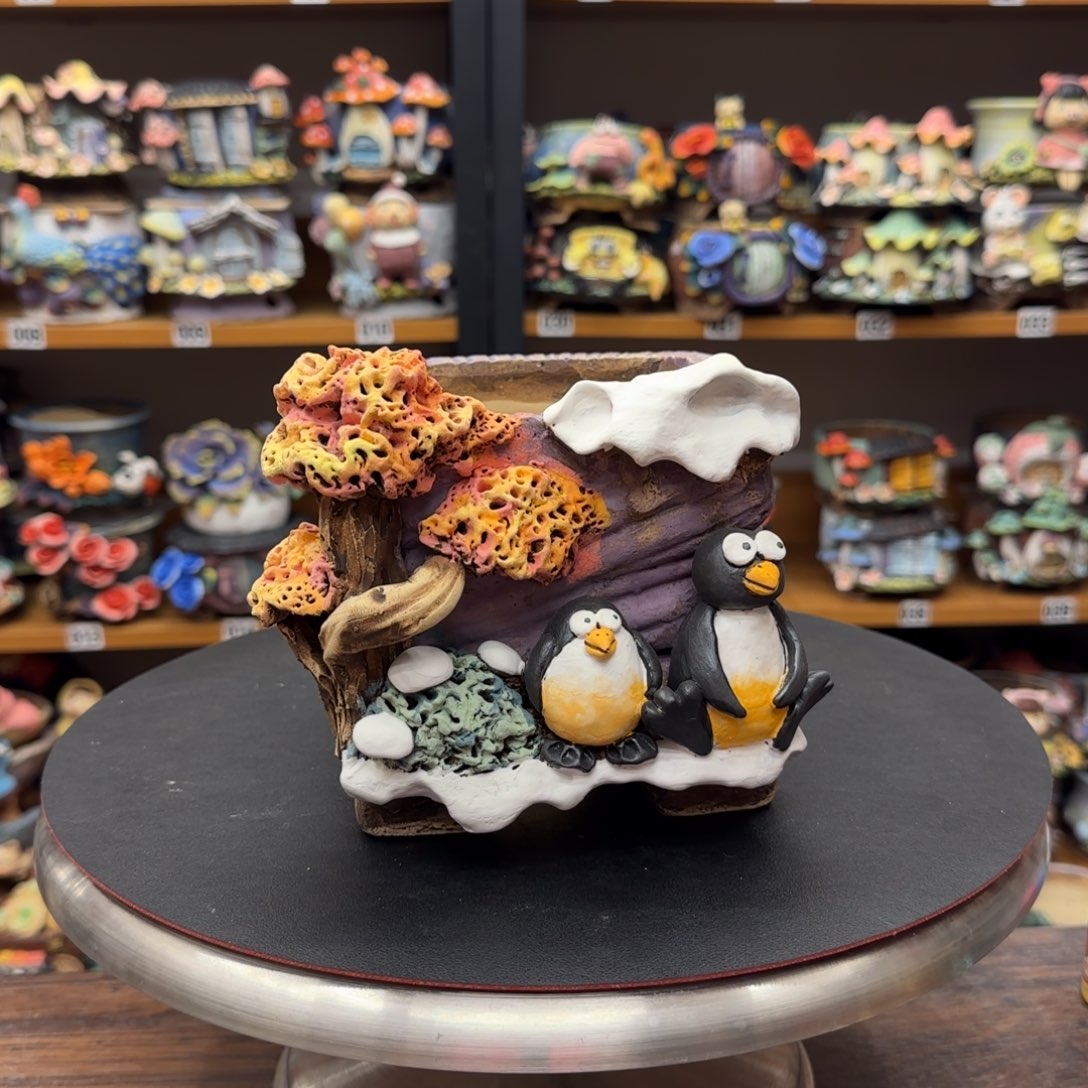 【闪购商品】粗陶手捏