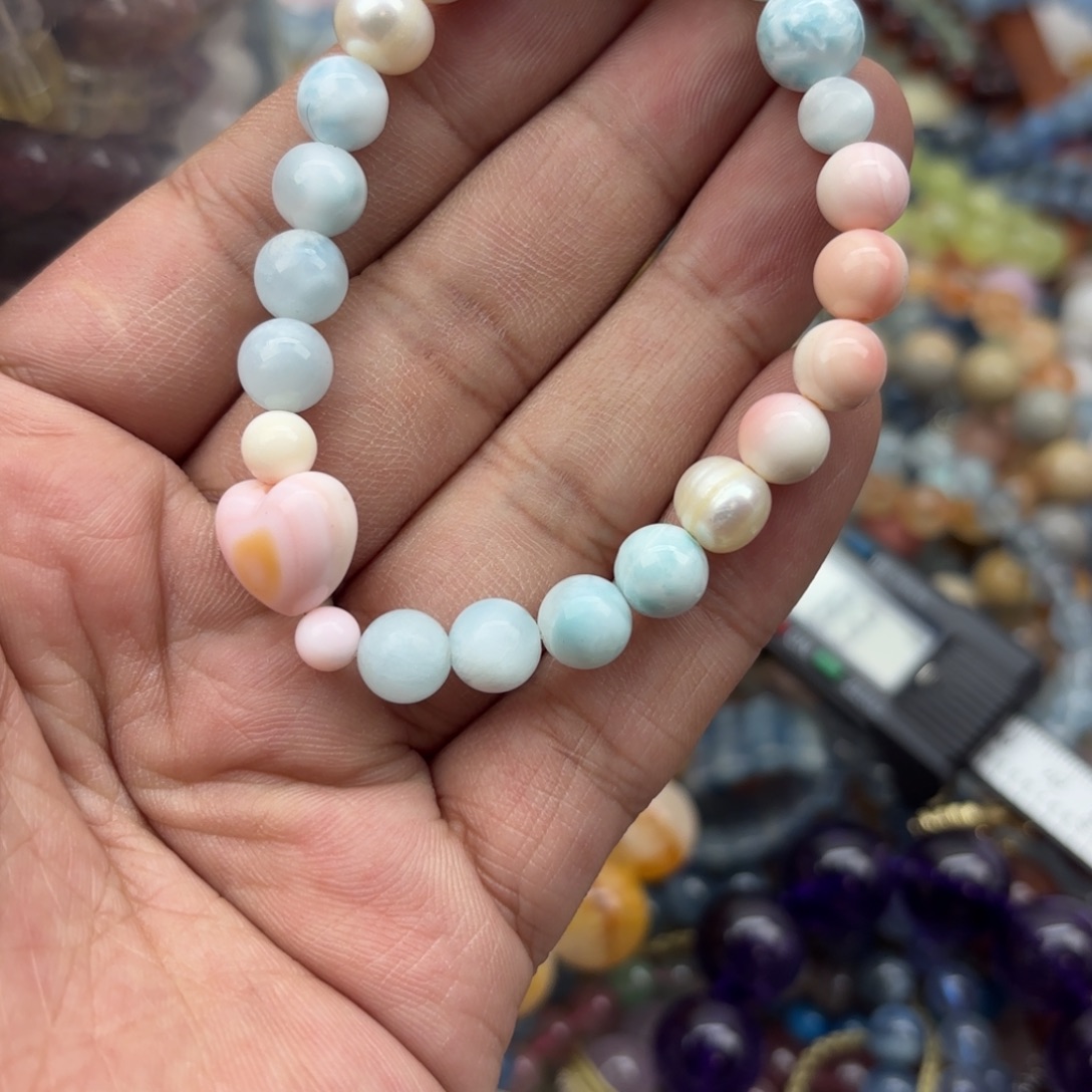 手链银S925镶嵌水晶