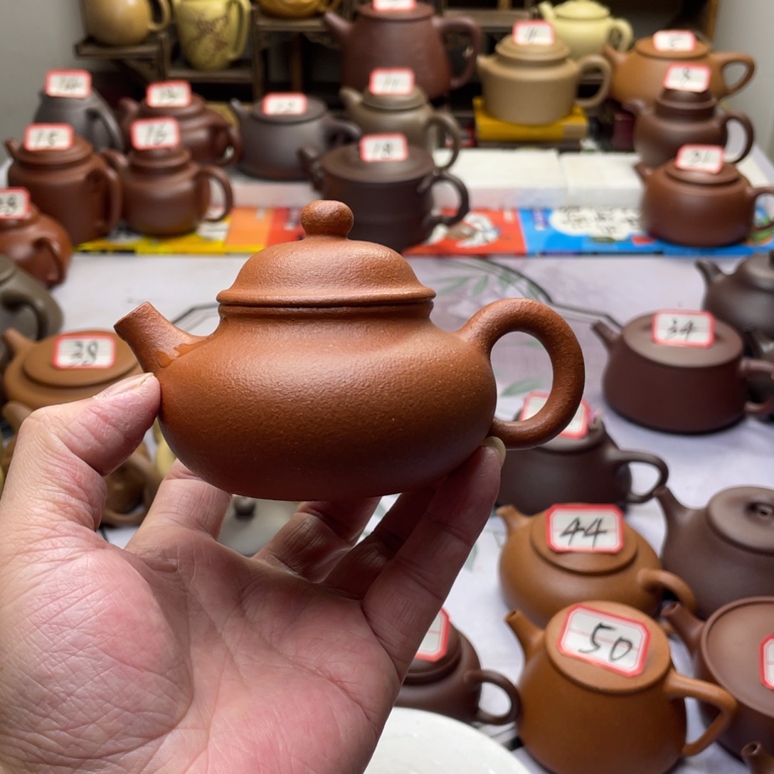 妖***仙紫砂茶壶宜兴紫砂半手工