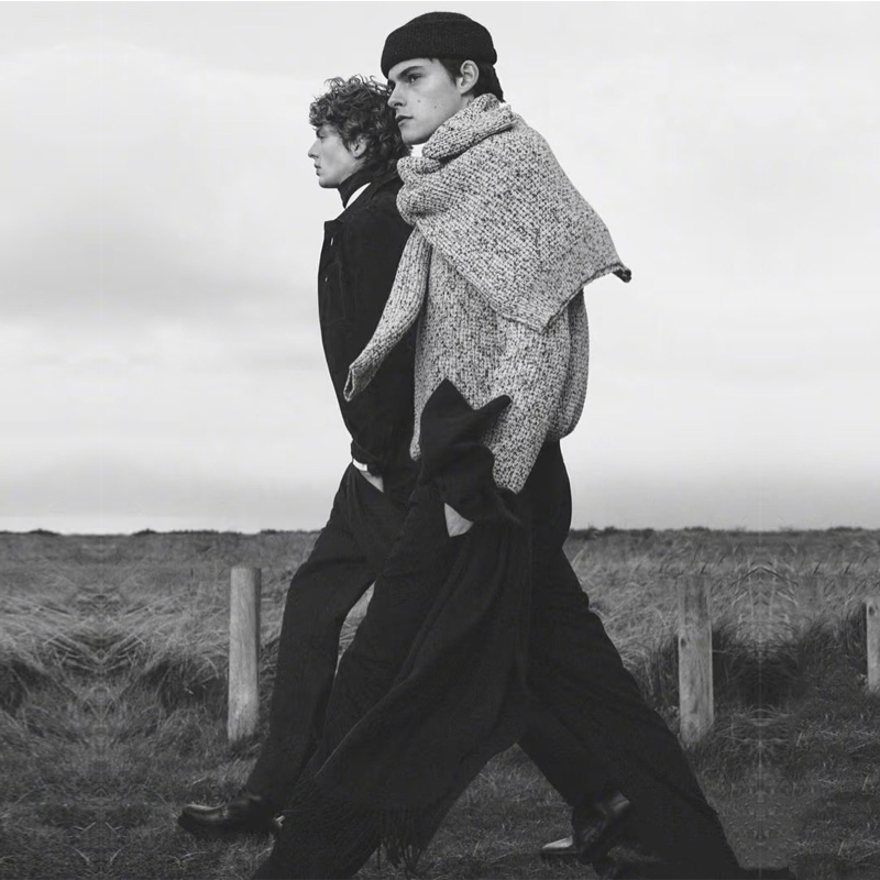 【高定品质-值得拥有】浮力款04秋冬款针织提花休闲轻奢百搭衬衫