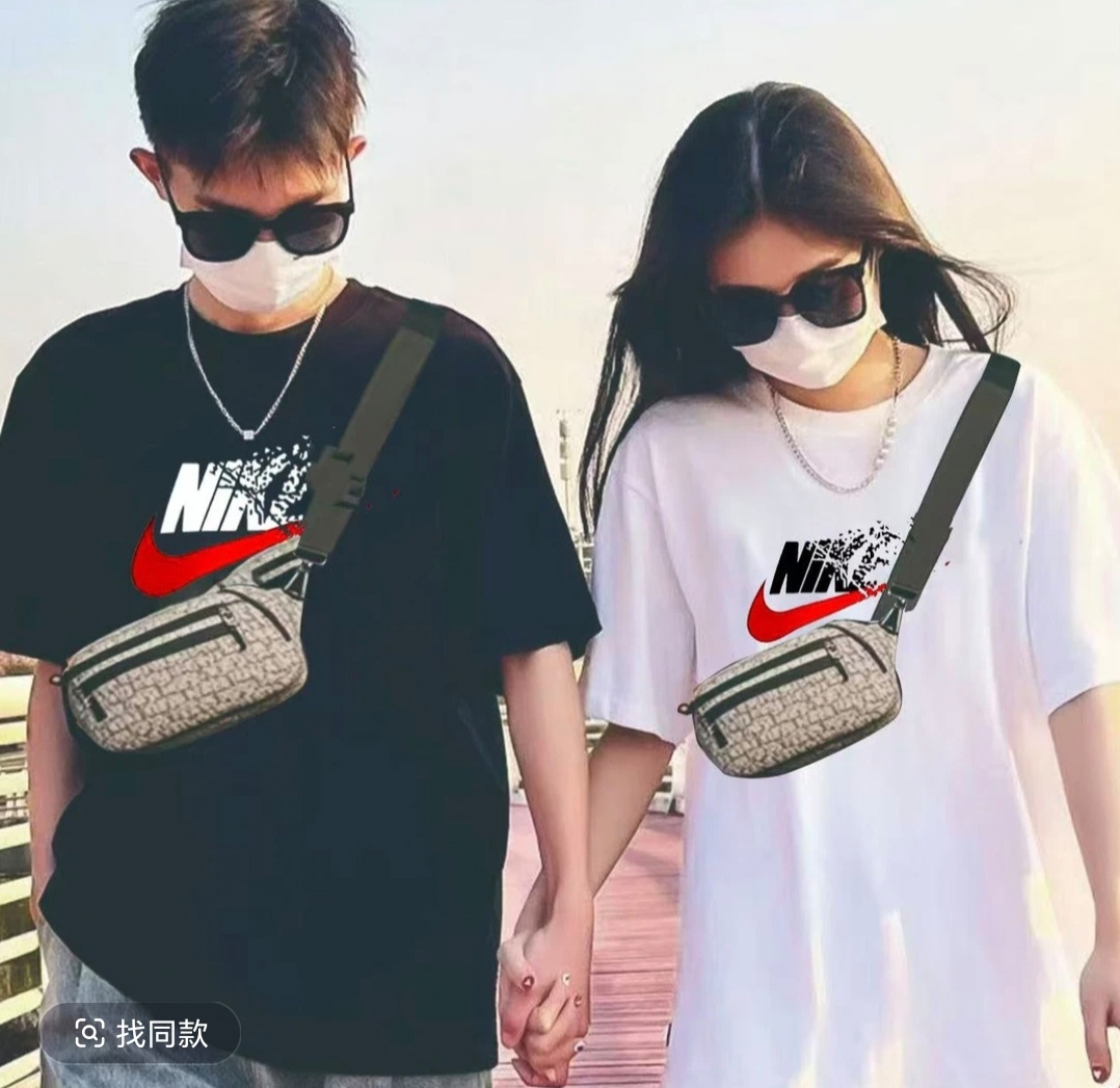 AJ 25【一折粉丝福利】夏季男女同款百搭时尚潮牌短袖T恤