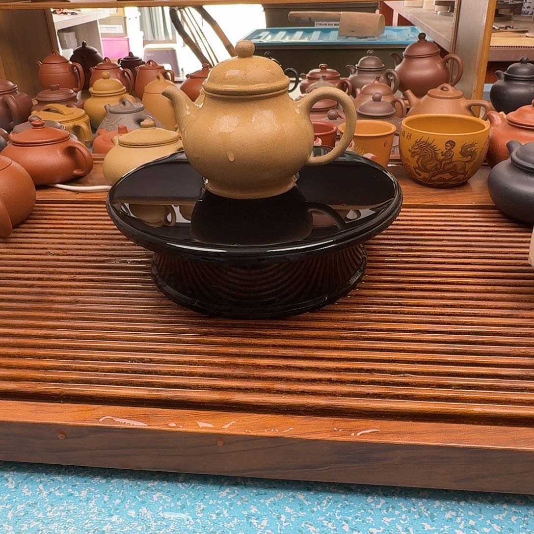紫砂茶壶半手工制作