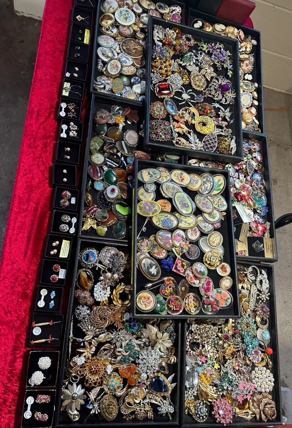 非金属珐琅手链 中古创意怀旧搭配性强百搭个性简约年代古风镶嵌