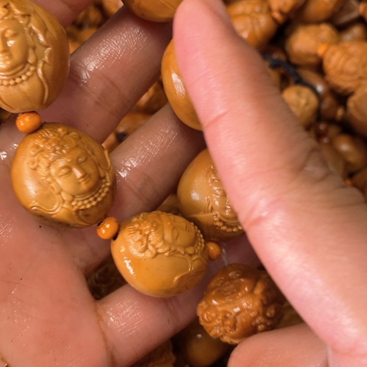 橄榄核手串/手链橄榄微瑕观音9号