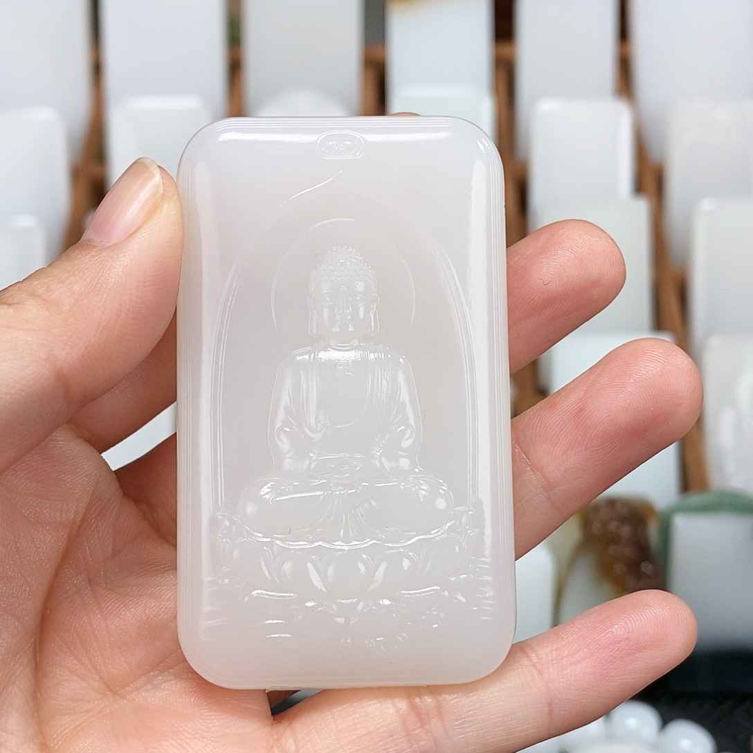 和田玉颈饰未镶嵌H***博