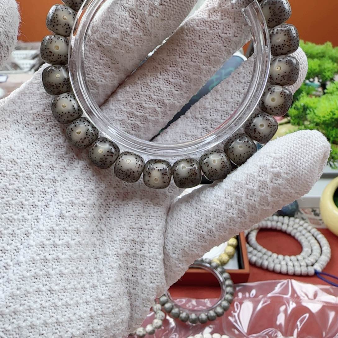 星月菩提吊坠H2黑冰单圈