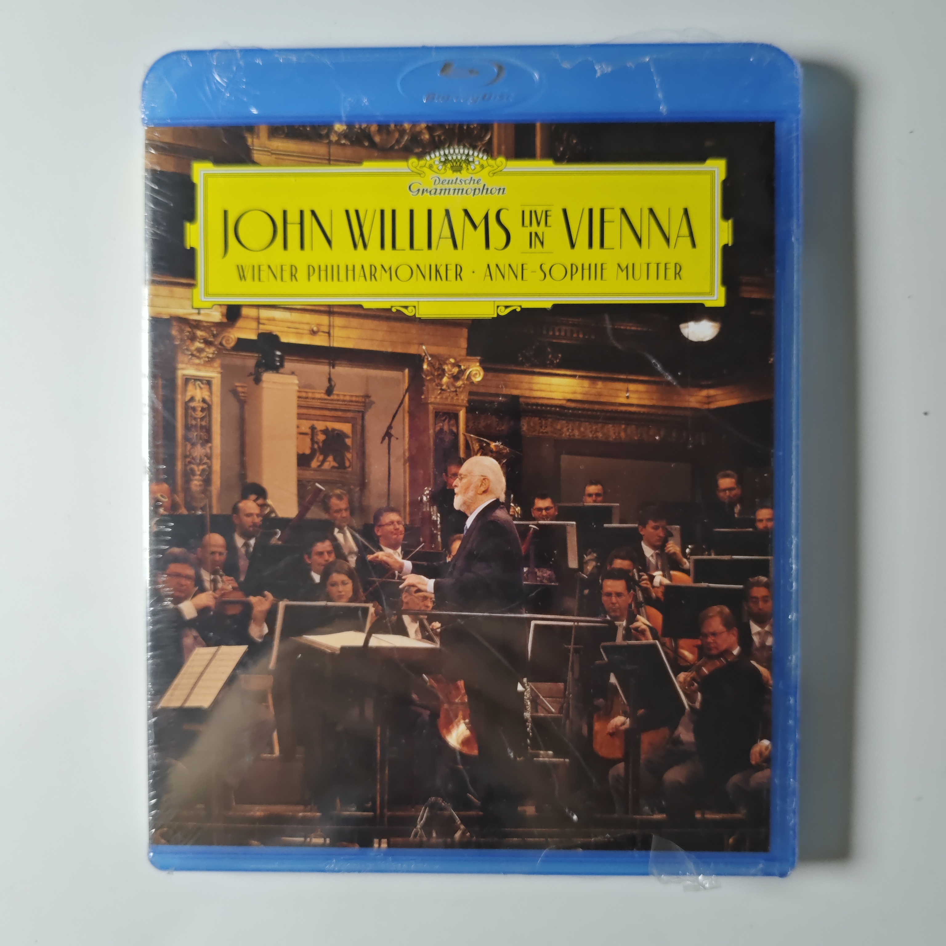 21【欧版】未拆 约翰威廉姆斯 John Williams IN Vienna 蓝光 膜破