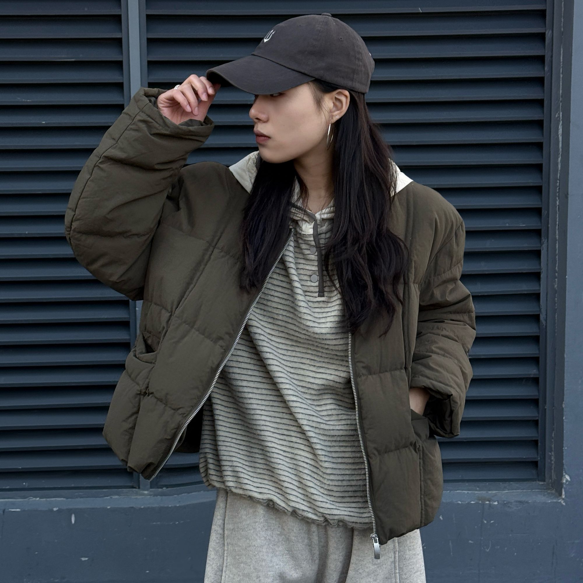 【商场品质】90白鹅绒 上新时尚简约通勤百搭洋气鹅绒服 HD 0283-1