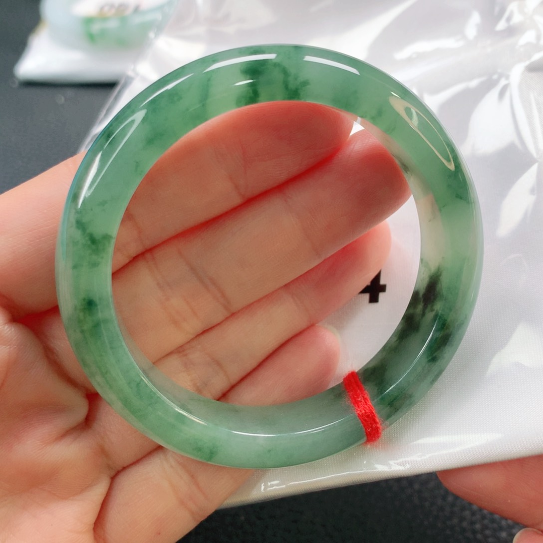 未镶嵌手镯翡翠51.8正