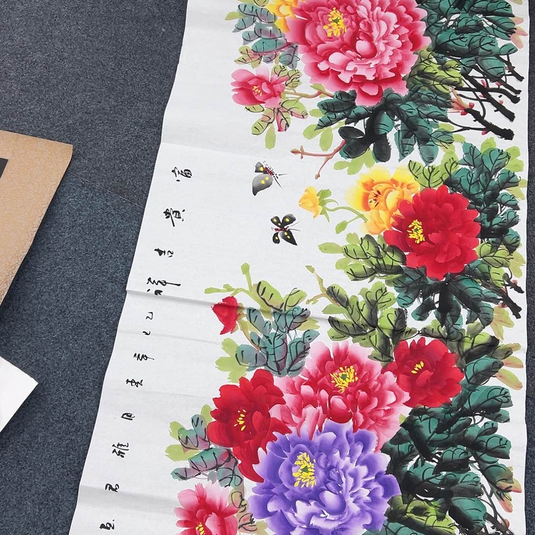 国画手绘国画作品大捡漏!!!