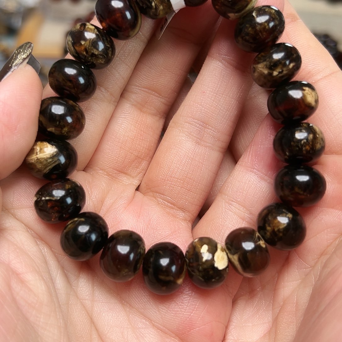 y***）琥珀未镶嵌裸石抚顺琥珀10446十二