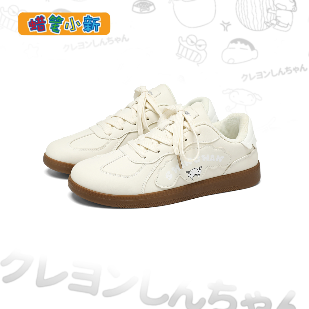 蜡笔小新鞋子男款爆款2025新款时尚百搭复古板鞋保暖增高情侣板鞋