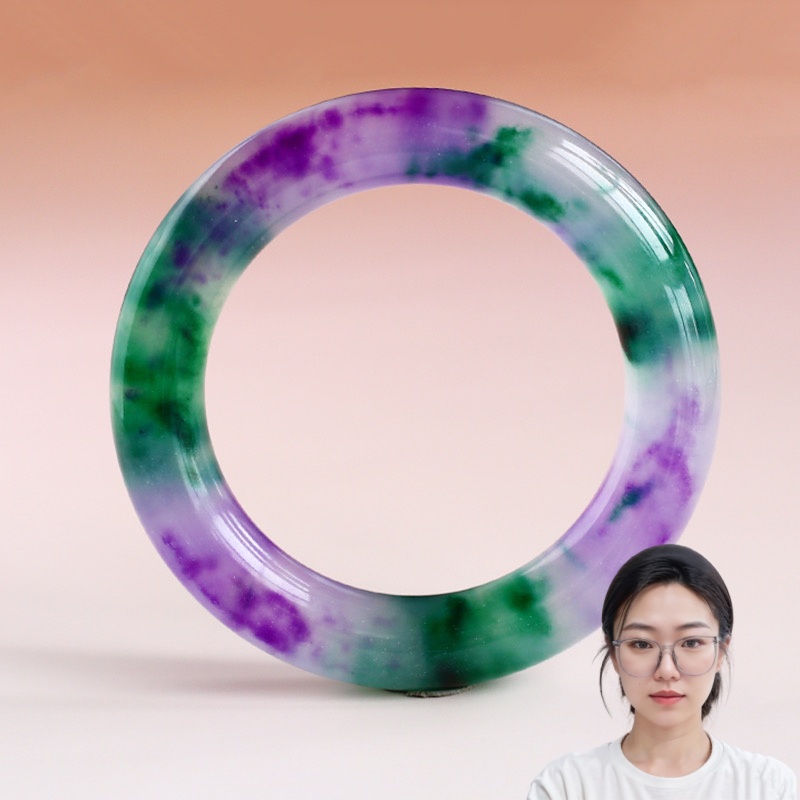 【梁总专属】时尚精美高端轻奢胖圆条合成锆石手镯CM121150