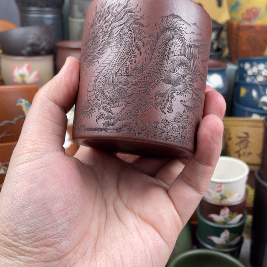 紫砂茶杯紫砂茶杯