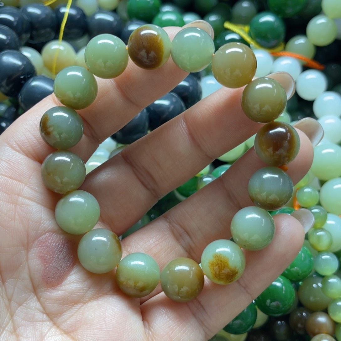 和田玉手链未镶嵌