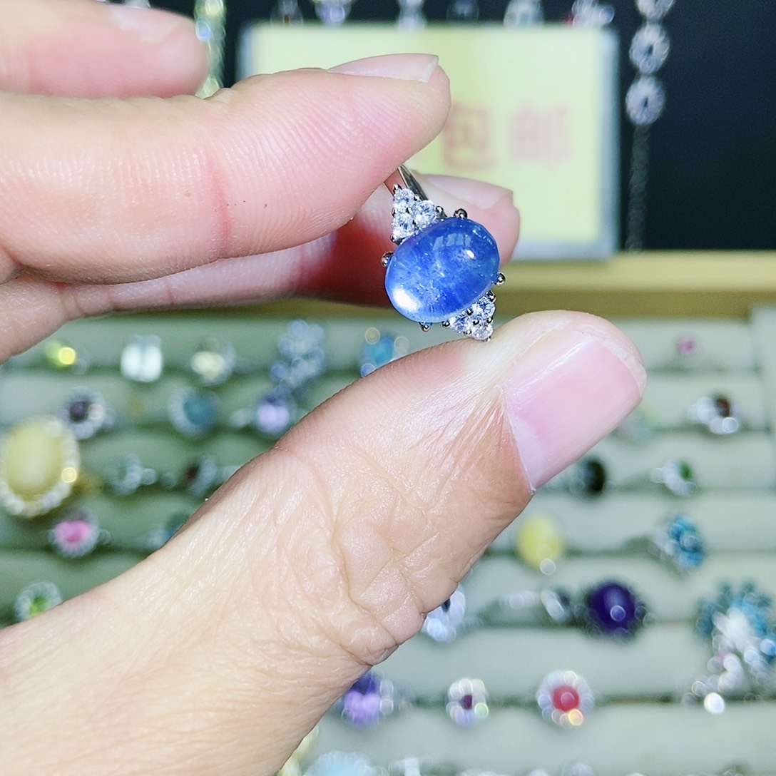 【闪购商品】未镶嵌戒圈海蓝宝石