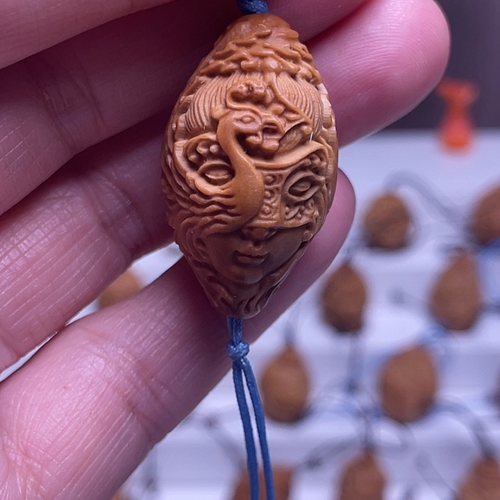 橄榄核吊坠橄榄核
