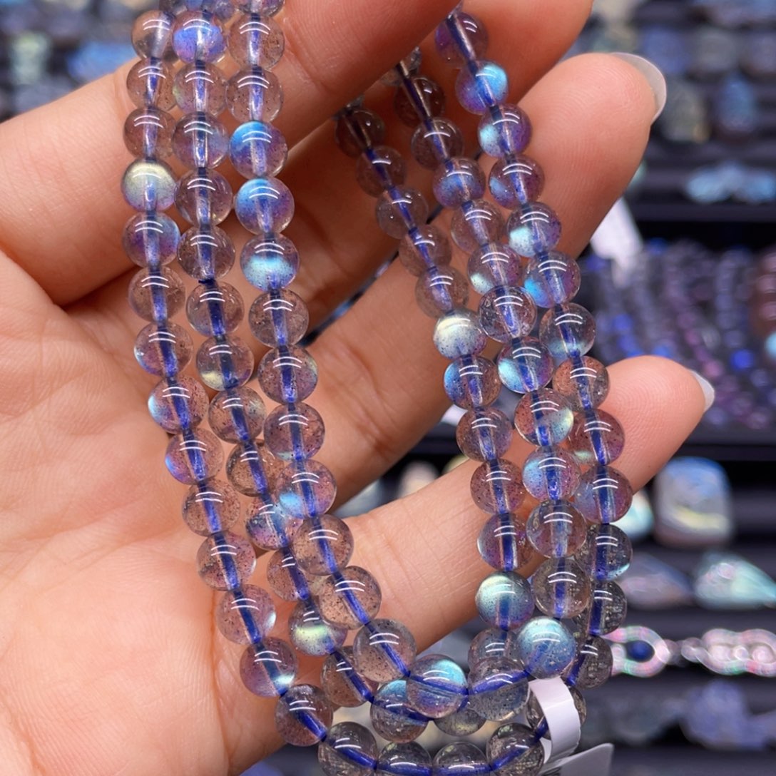 长石手串未镶嵌5.6左右