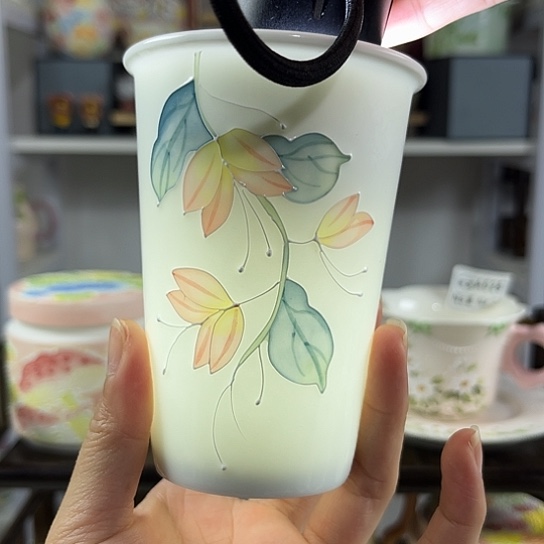 手绘高温釉下彩陶瓷